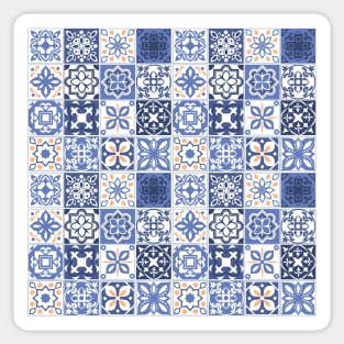 Azulejo style Pattern Sticker